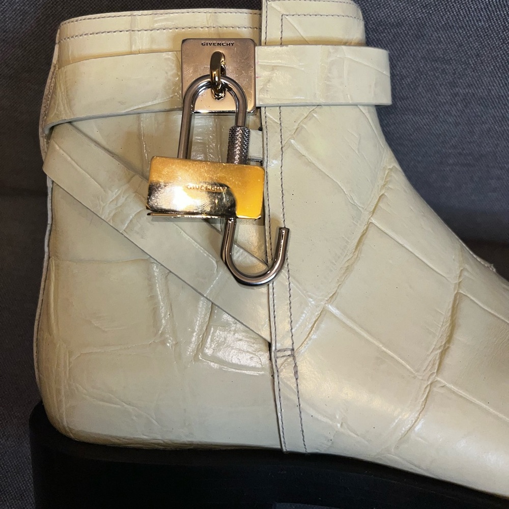 Givenchy Croc Embossed Leather Boot (NWT)! - Picture 13 of 13